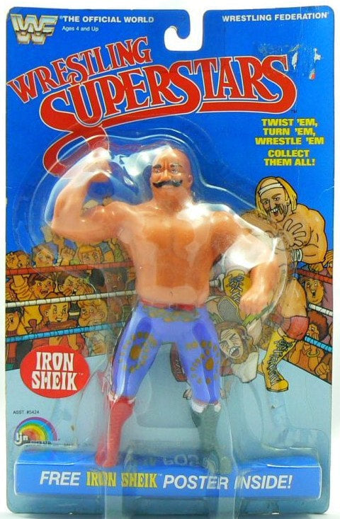 WWF LJN Wrestling Superstars 1 Iron Sheik Action & Toy Figures PWcatalog