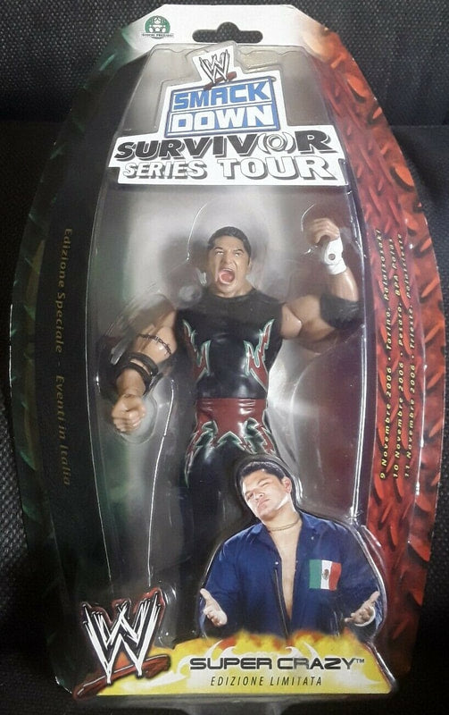 WWE Jakks Pacific Smackdown Survivor Series Tour Super Crazy [Exclusive] Action & Toy Figures PWcatalog