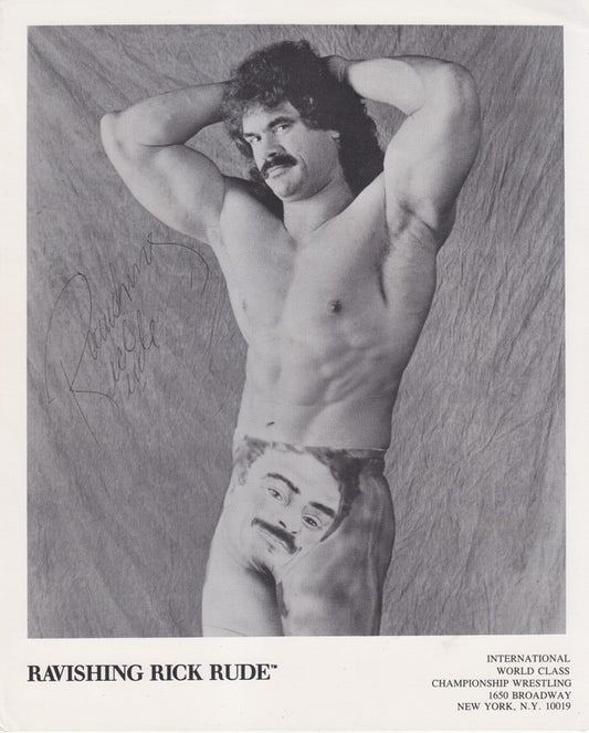1991 IWCCW Ravishing Rick Rude Promo Photo