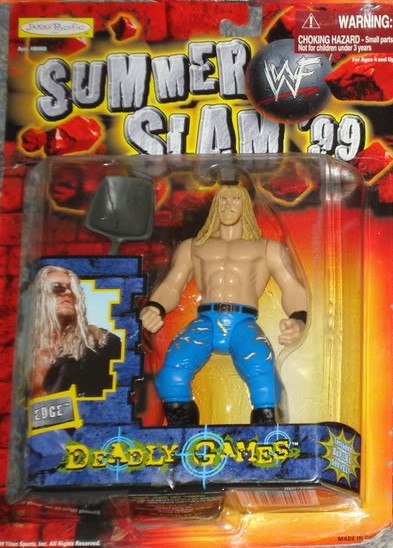 1999 WWF Jakks Pacific SummerSlam '99 "Deadly Games" Edge Action & Toy Figures PWcatalog