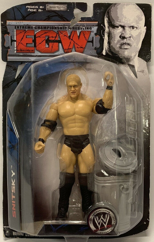 WWE Jakks Pacific ECW 3 Snitsky Action & Toy Figures PWcatalog