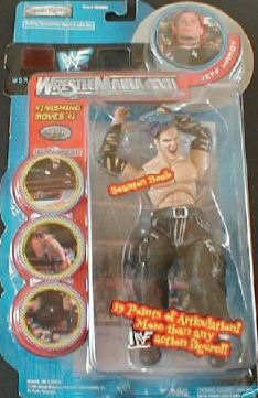2001 WWF Jakks Pacific Finishing Moves Series 1 Jeff Hardy Action & Toy Figures PWcatalog
