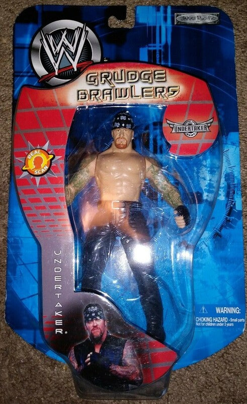 2002 WWE Jakks Pacific Grudge Brawlers Undertaker [Exclusive] Action & Toy Figures PWcatalog