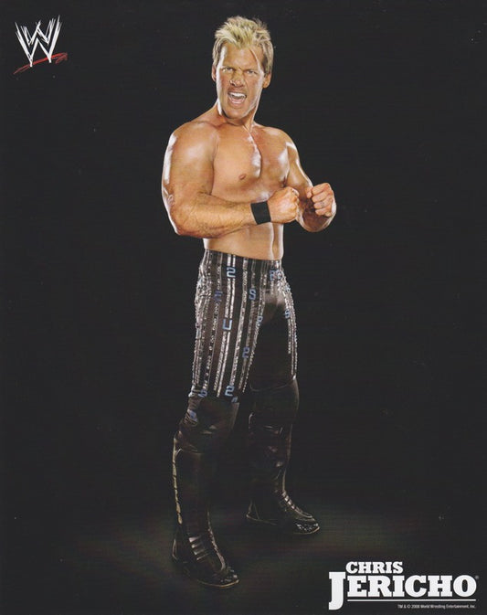 2008 Chris Jericho WWE Promo Photo