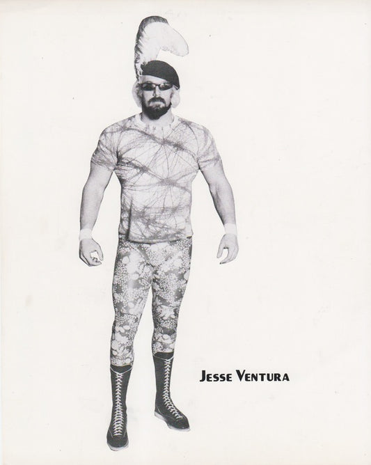 1980s WWWF Jesse Ventura Promo Photo