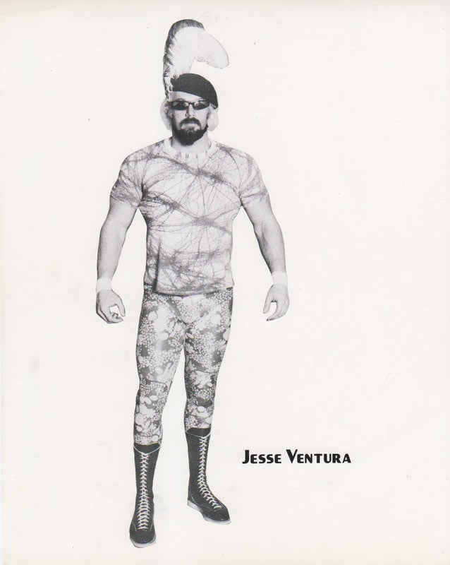 1980's WWWF Jesse Ventura Promo Photo PWcatalog