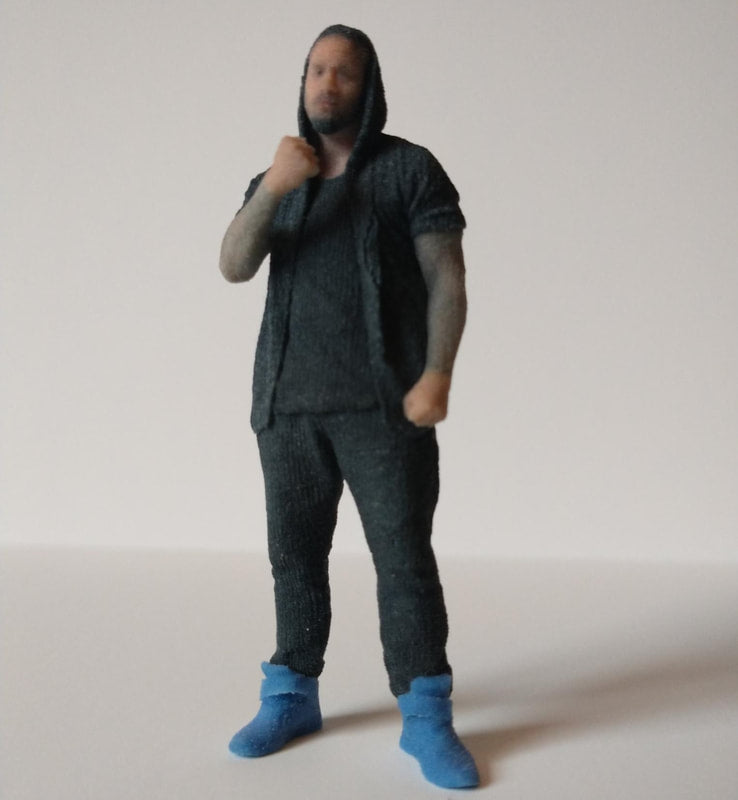 WWE Staramba 3D Printed Statues Jimmy Uso Action & Toy Figures PWcatalog