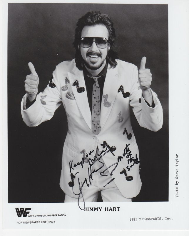 1985 Jimmy Hart (signed) PWcatalog
