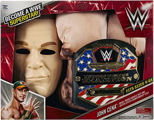 WWE John Cena costume with USA championship title