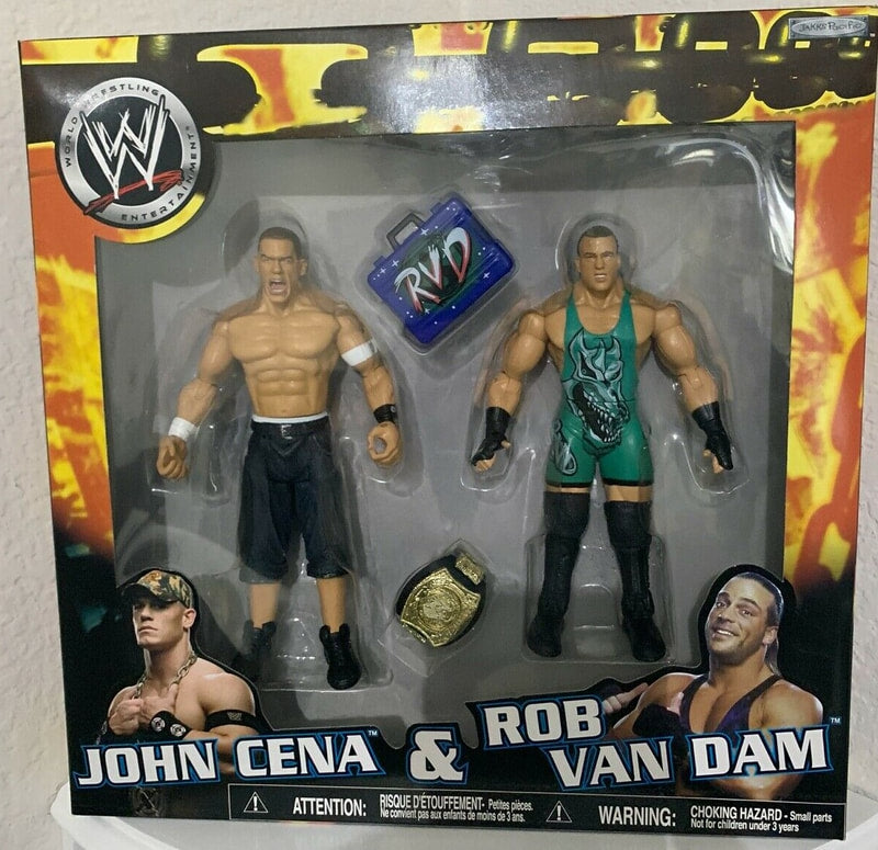 WWE Jakks Pacific Multipack: John Cena & Rob Van Dam [Exclusive] Action & Toy Figures PWcatalog