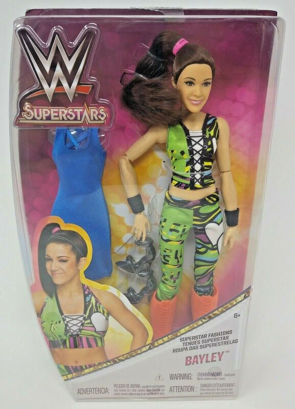 WWE Mattel Superstar Fashions 12-Inch Bayley Action & Toy Figures PWcatalog