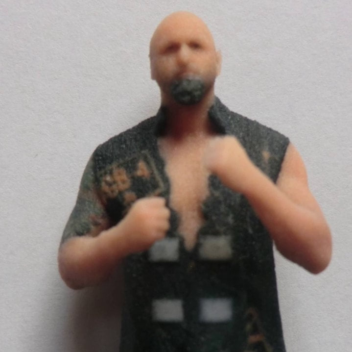 WWE Staramba 3D Printed Statues Karl Anderson
