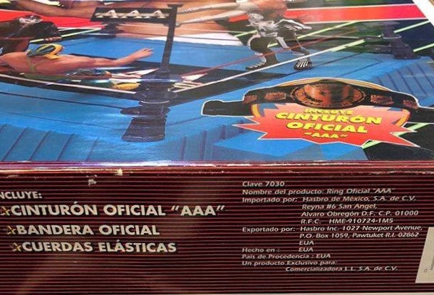 AAA Hasbro Oficial AAA Wrestling Rings & Playsets: Ring Oficial "AAA"