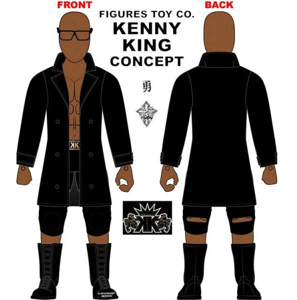ROH FTC Unreleased/Prototype Kenny King [Unreleased] Action & Toy Figures PWcatalog