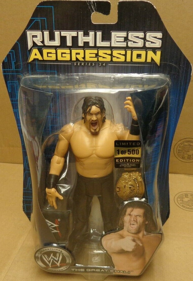 WWE Jakks Pacific Ruthless Aggression 24 The Great Khali [Chase] Action & Toy Figures PWcatalog