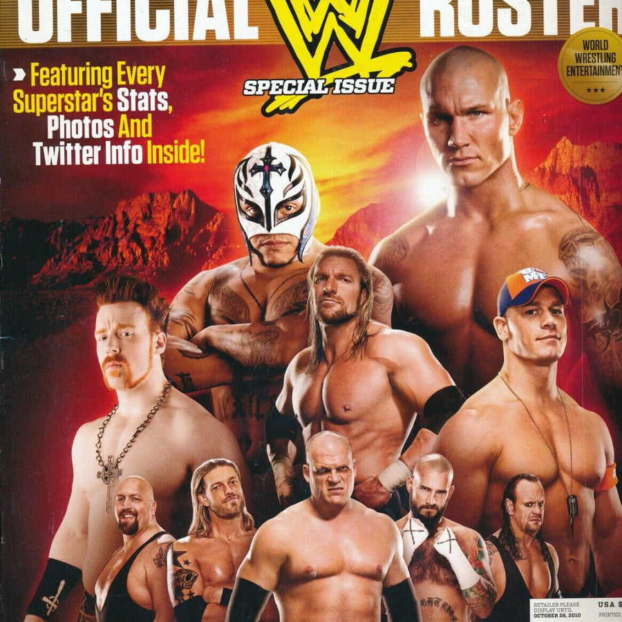 WWE Special magazine official roster 2010 Magazine PWcatalog
