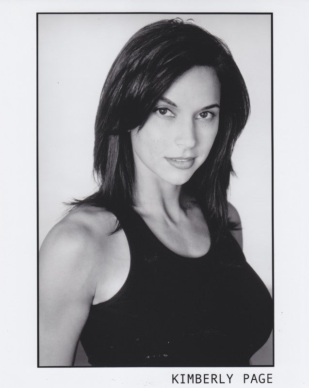 Kimberly Page Talent Agency Photo b/w