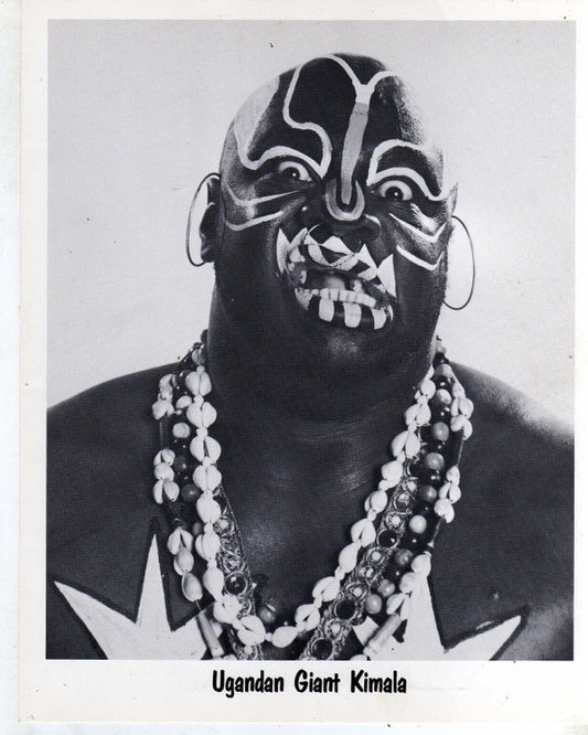 1980s WCCW Kimala Promo Photo