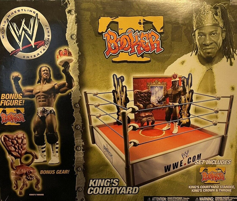 WWE Jakks Pacific King's Courtyard [With Booker T] Action & Toy Figures PWcatalog