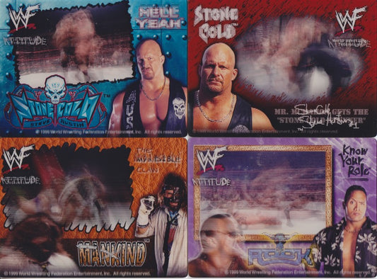1999 Kodak WWF Motion Set (5) Approx 2017 value:$25