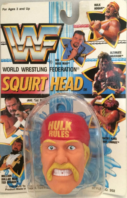 WWF Multi Toys Squirt Heads Hulk Hogan