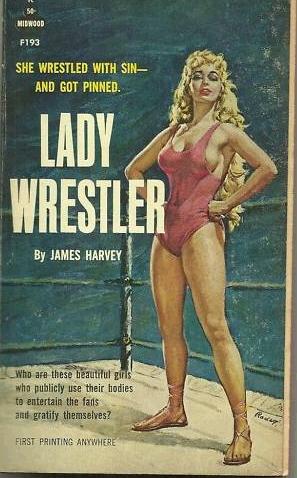 lady Wrestler 1962 the story of Bella Woods Books PWcatalog