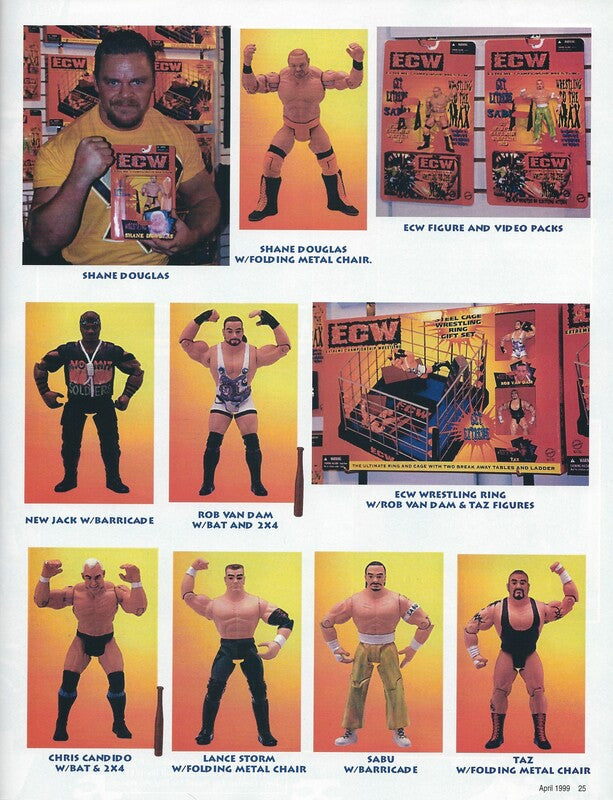 ECW OSFTM Unreleased ECW Figure & Video Packs [Unreleased] Action & Toy Figures PWcatalog