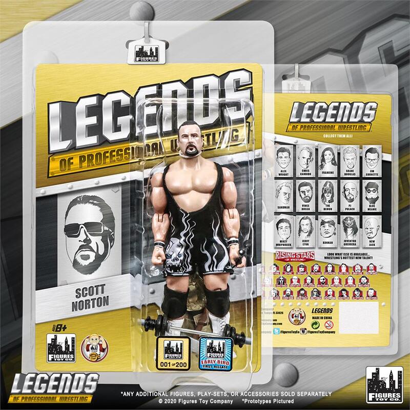 FTC Legends of Professional Wrestling [Modern] Scott Norton [Early Bird Edition] Action & Toy Figures PWcatalog