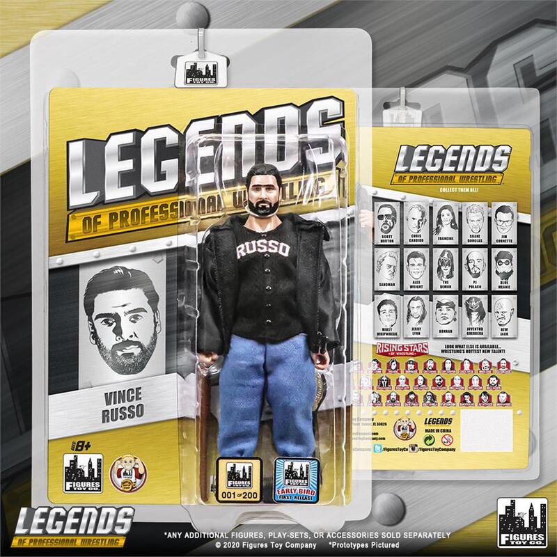 FTC Legends of Professional Wrestling [Modern] Vince Russo [Early Bird Edition] Action & Toy Figures PWcatalog