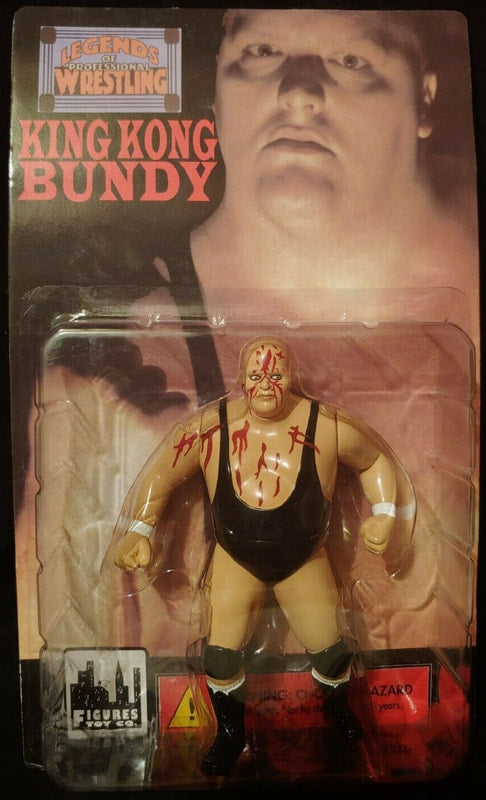 FTC Legends of Professional Wrestling [Original] 1 King Kong Bundy [Limited Edition, With Blood] Action & Toy Figures PWcatalog