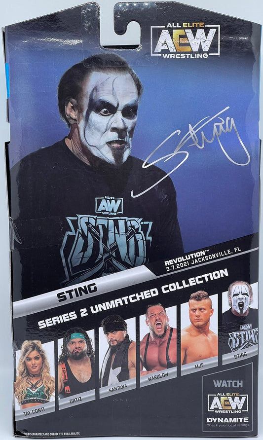 AEW Jazwares Unmatched Collection Exclusive #16B Sting - image 2