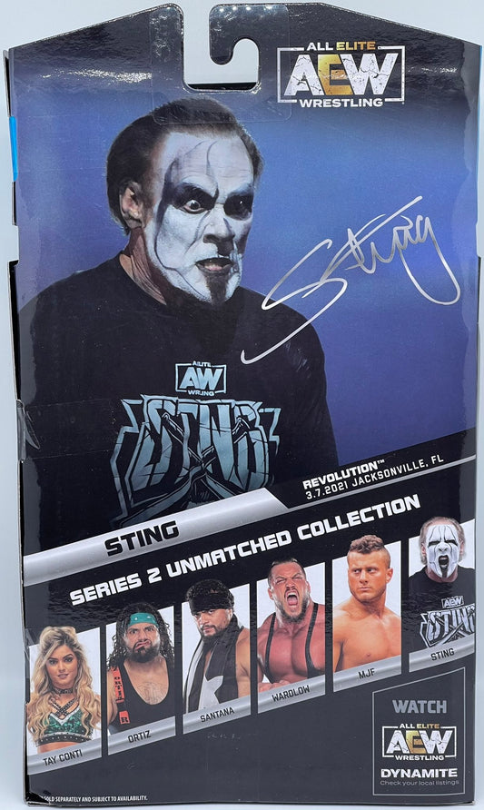 AEW Jazwares Unmatched Collection Exclusive #16B Sting