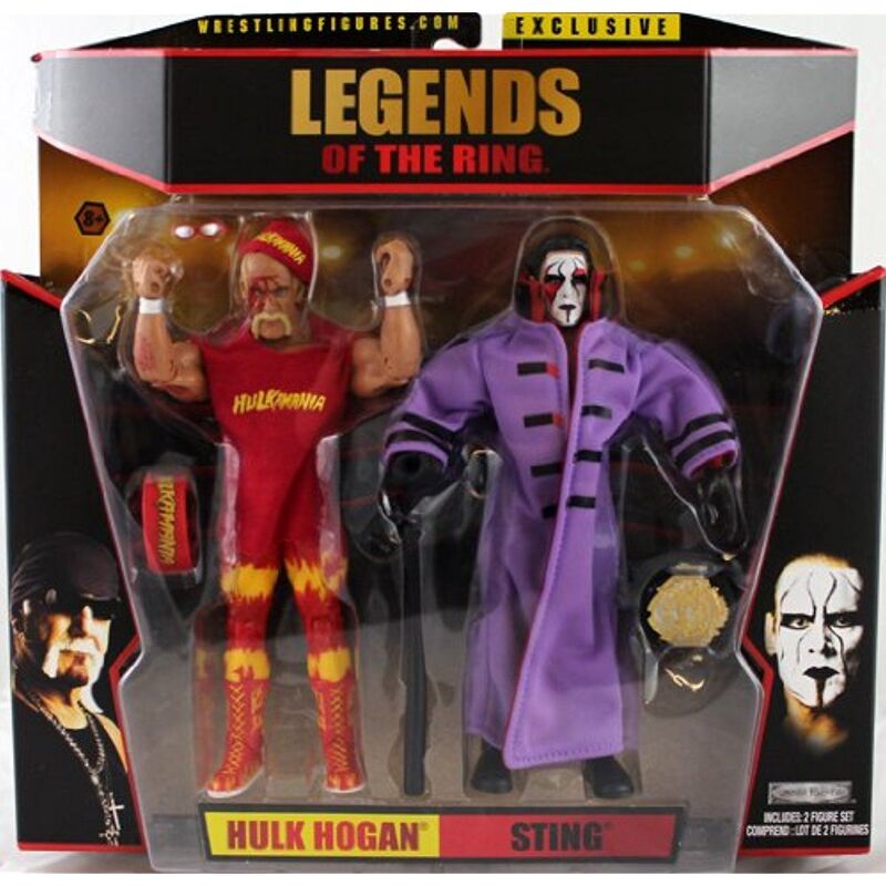 TNA/Impact Wrestling Jakks Pacific Legends of the Ring Hulk Hogan & Sting [Exclusive] Action & Toy Figures PWcatalog
