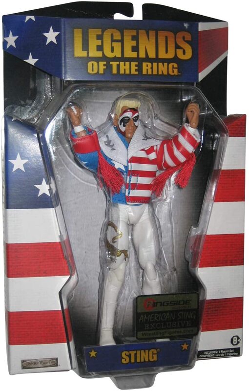 TNA/Impact Wrestling Jakks Pacific Legends of the Ring Sting [Exclusive] Action & Toy Figures PWcatalog