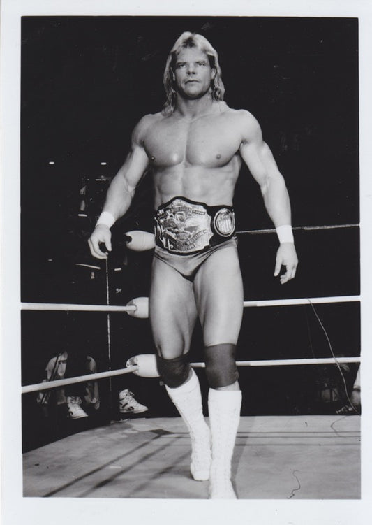NWA U.S. CHAMPION Lex Luger Vintage 5x7