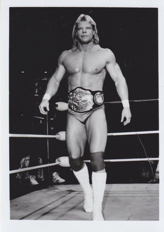 NWA U.S. CHAMPION Lex Luger Vintage 5x7