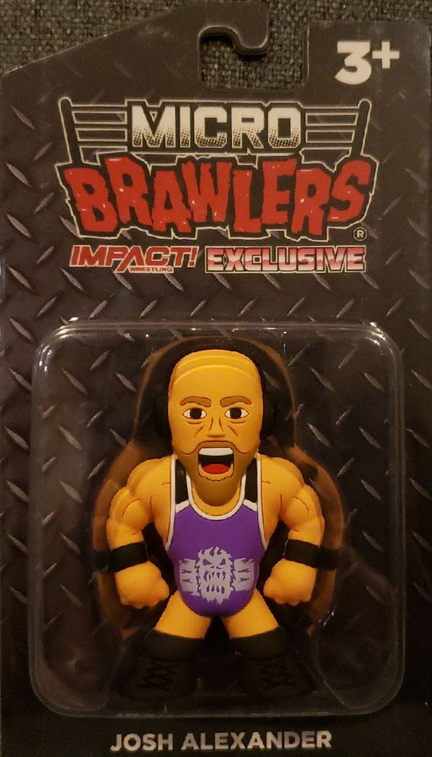 TNA/Impact Wrestling Pro Wrestling Tees Impact! Wrestling Exclusive Micro Brawlers 2 Josh Alexander