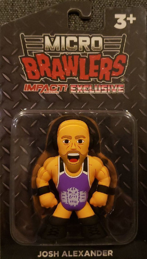 TNA/Impact Wrestling Pro Wrestling Tees Impact! Wrestling Exclusive Micro Brawlers 2 Josh Alexander Action & Toy Figures PWcatalog