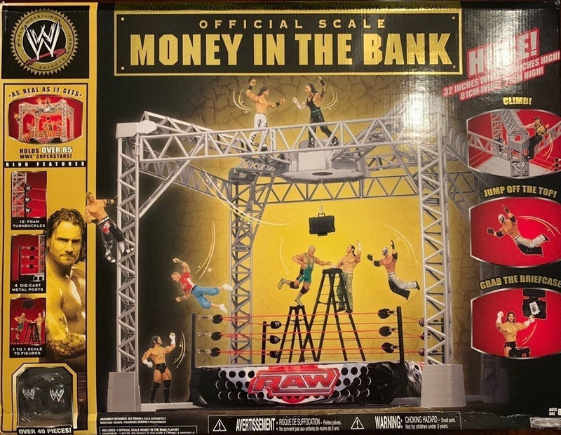 WWE Jakks Pacific Official Scale Official Scale Money in the Bank Action & Toy Figures PWcatalog
