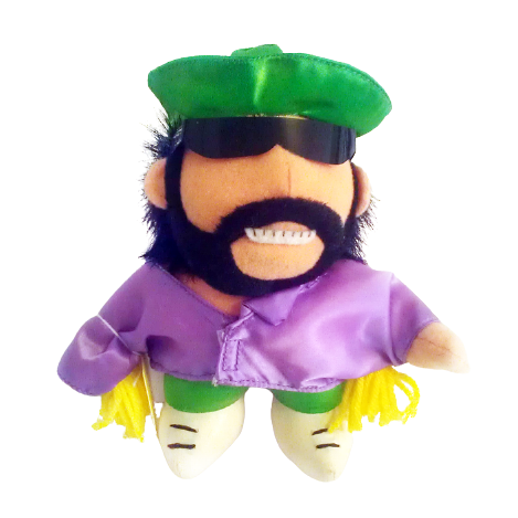 Roller Tron Wrestlefest Pro-Wrestling Plush Wrestlers 2 "Macho Man" Randy Savage [Variant]