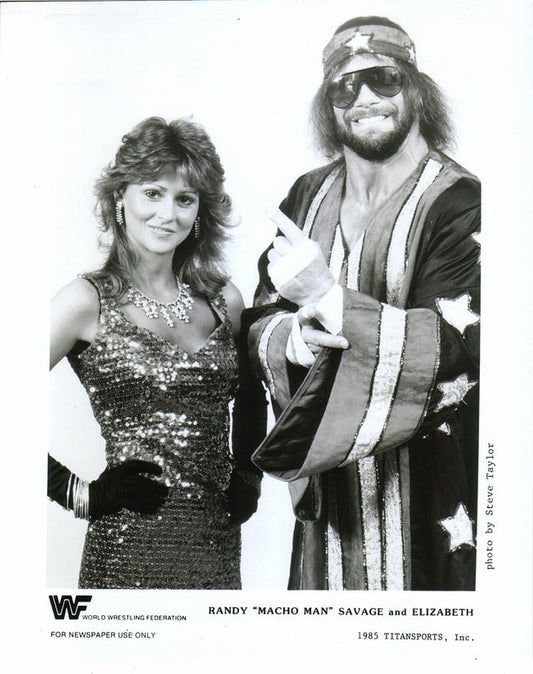 WWF-Promo-Photos1985-Macho-Man-Randy-Savage-Elizabeth-debut-Liz-promo-
