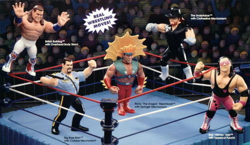 WWF Hasbro Unreleased/Prototype Bret "Hitman" Hart [Unreleased] Action & Toy Figures PWcatalog