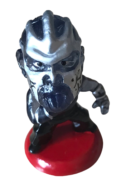CharaPro Mini Big Heads/Pro-Kaku Heroes Great Muta [Translucent Black Edition, Exclusive] Action & Toy Figures PWcatalog