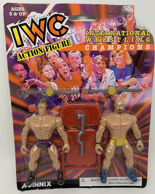 Mannix International Wrestling Champions Multipack: Unknown & "Stone Cold Steve Austin"