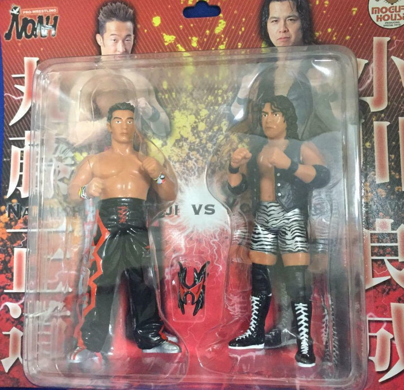 Pro-Wrestling NOAH Mogura House Multipack: Naomichi Marufuji [With Black Pants] & Yoshinari Ogawa [In Fighting Pose] Action & Toy Figures PWcatalog