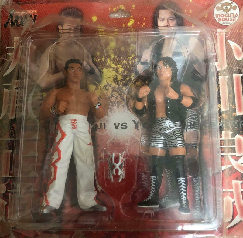 Pro-Wrestling NOAH Mogura House Multipack: Naomichi Marufuji [With White Pants] & Yoshinari Ogawa [In Alternate Pose] Action & Toy Figures PWcatalog