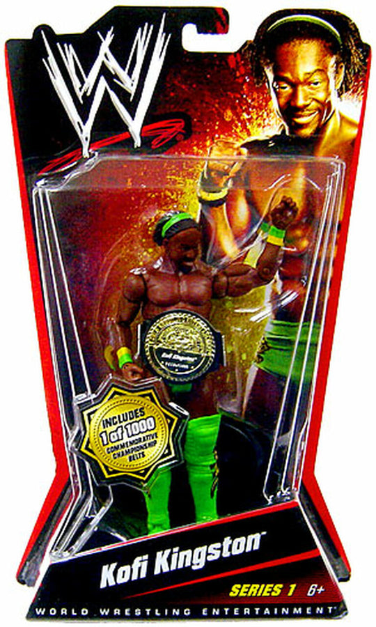 WWE Mattel Basic Series 1 Kofi Kingston [Chase] Action & Toy Figures PWcatalog
