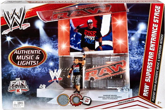 WWE Mattel Raw Superstar Entrance Stage [Exclusive] Action & Toy Figures PWcatalog