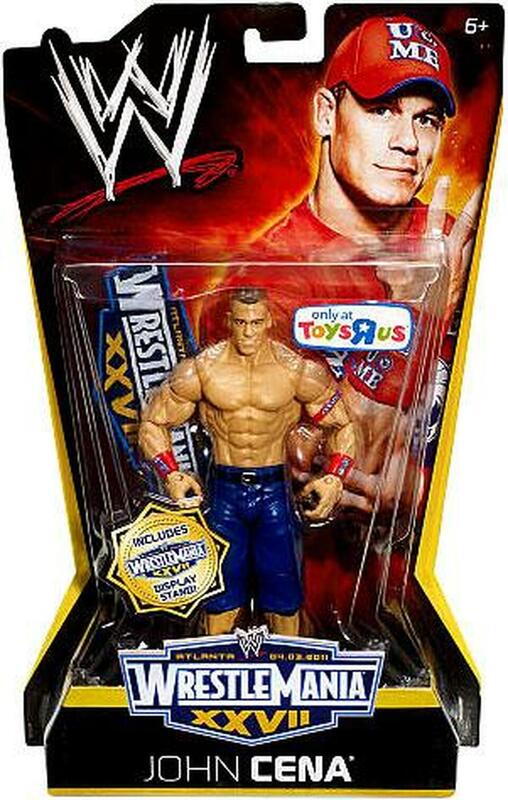 WWE Mattel WrestleMania XXVII John Cena [Exclusive] Action & Toy Figures PWcatalog
