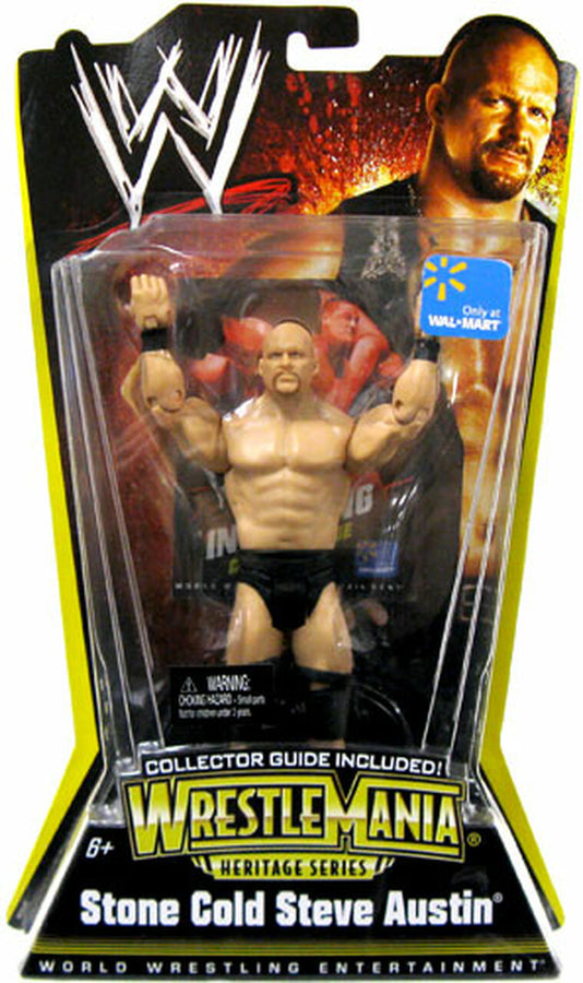 WWE Mattel WrestleMania Heritage 1 Stone Cold Steve Austin [Exclusive] Action & Toy Figures PWcatalog